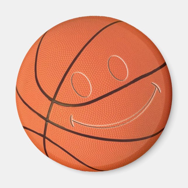 ANSIKTE BASKETBALL MAGNET (Framsidan)