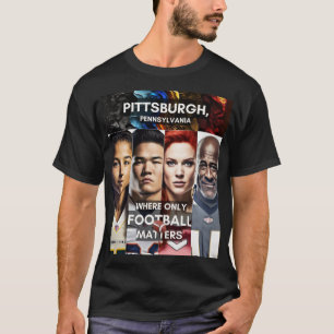 Ansikte - där bara fotbollsfrågor spelar roll - Pi T Shirt