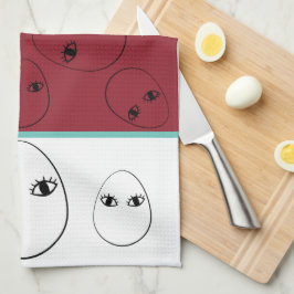 Ansikte Egg-kökshanddukar Kökshandduk
