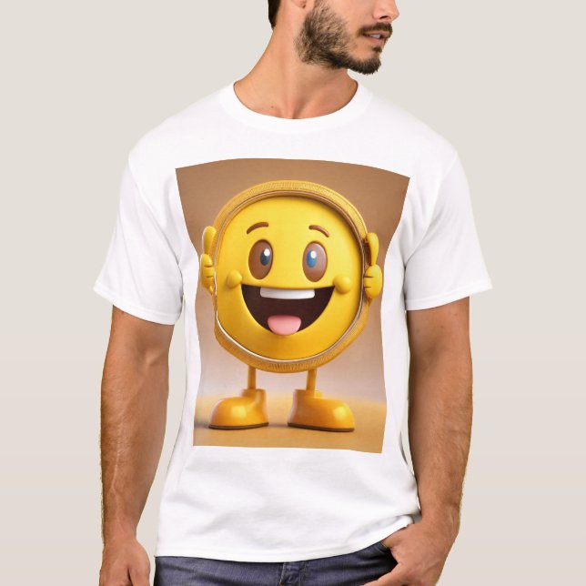 Ansikte Emojis livscykel T Shirt (Framsida)