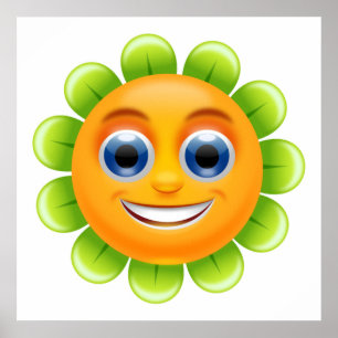 ANSIKTE FLOWER POSTER