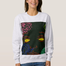 Ansikte Flower Sweatshirt T Shirt