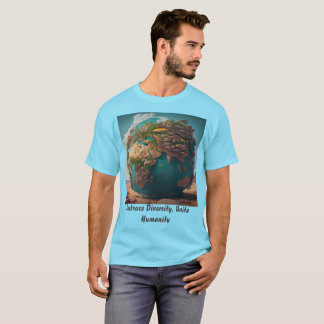Ansikte för enighet: Att öka mångfalden i världen T Shirt