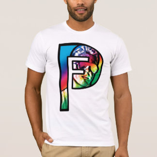 Ansikte för Frey produktionlogotyp Tee Shirt