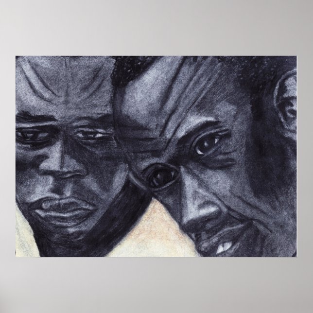 ANSIKTE FÖR ÖVERGÅNGSposter Poster (Framsidan)