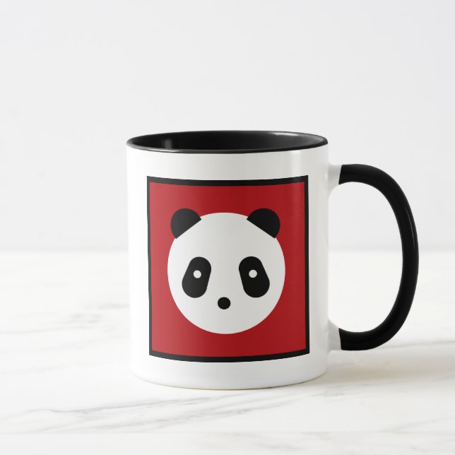 Ansikte för Panda för Kawaii ~ gulligt Mugg (Höger)