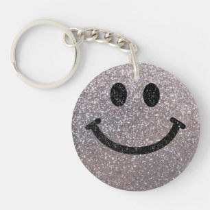 Ansikte för silverfauxglitter