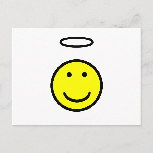 Ansikte Halo Vykort (Framsida)