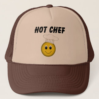 Ansikte Hett Chef Truckerkeps