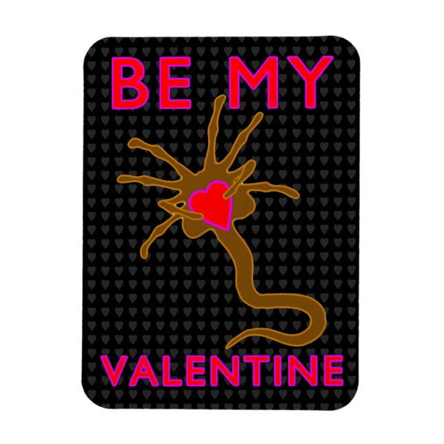 Ansikte Hugs för min Valentine Magnet (Vertikal)