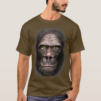 Ansikte i bigfoot t shirt