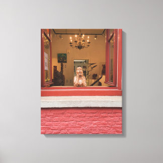 Ansikte i Brygge Canvastryck