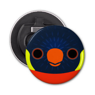 Ansikte i en solnedgång flasköppnare