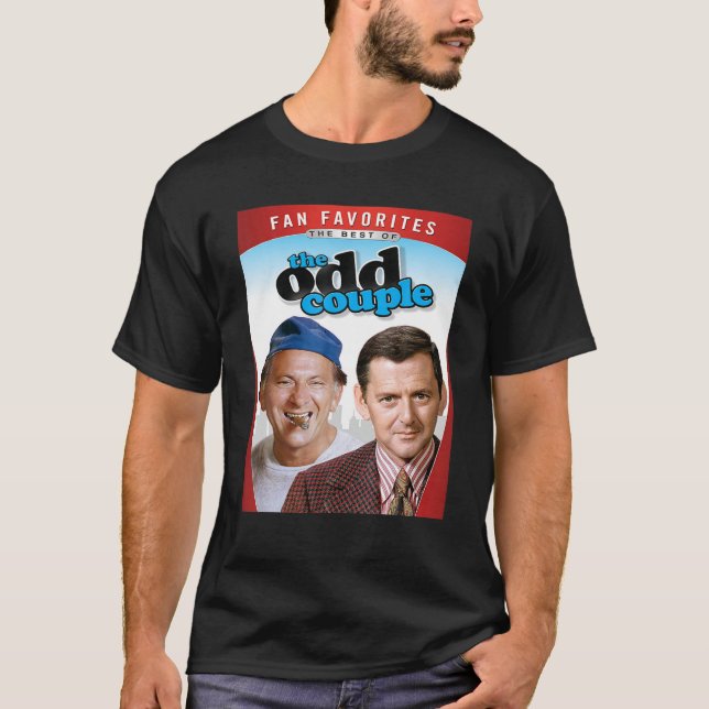Ansikte i ett par lustigt täckte ODS Classic Co. T Shirt (Framsida)