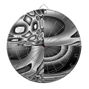 Ansikte i Evil Dart Board Piltavla
