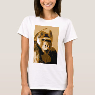 Ansikte i Gorilla T Shirt