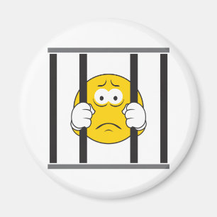 Ansikte i Jail Magnet