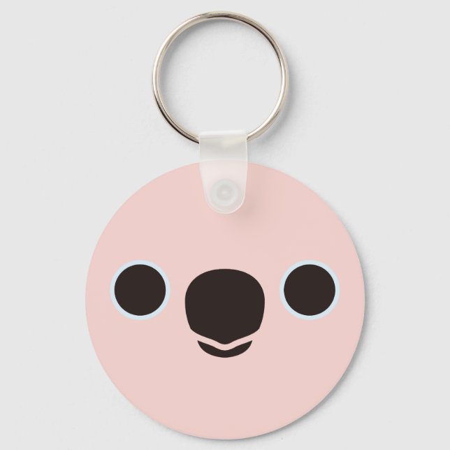 Ansikte i Moluckerna Nyckelring (Framsida)