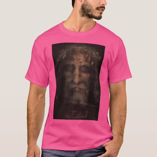Ansikte i Shroud T Shirt (Framsida)