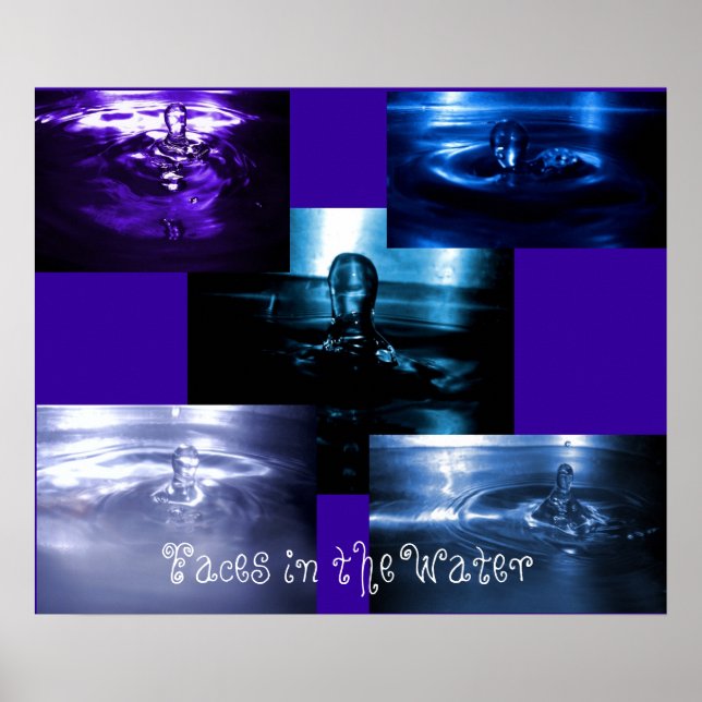 ANSIKTE i VATTEN Poster (Framsidan)