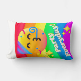 ansikte-ikoncitattecken lumbarkudde