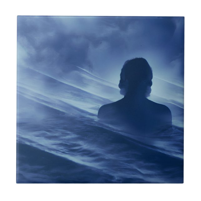 Ansikte it Ensam Kakelplatta (Framsidan)