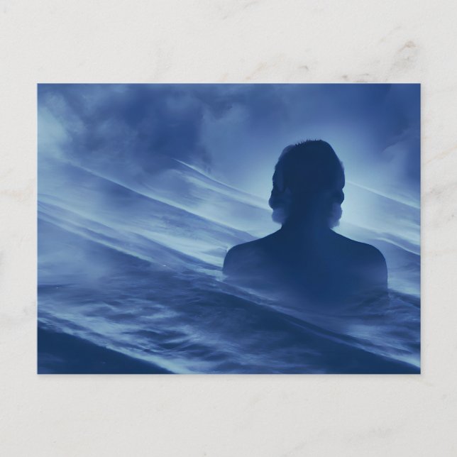 Ansikte it Ensam Vykort (Framsida)