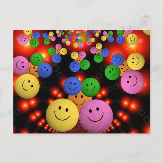 Ansikte Jamboree Vykort (Framsida)