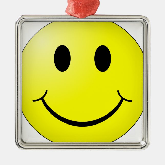 Ansikte Julgransprydnad Metall (Framsidan)