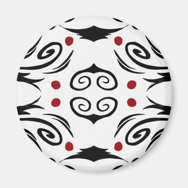Ansikte Magnet (Framsidan)