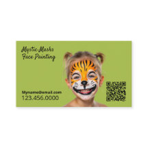 Ansikte målning QR