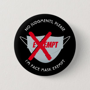 ANSIKTE MASK EXEMPT KNAPP
