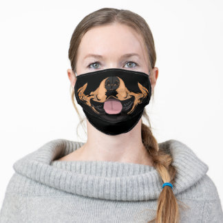 Ansikte masken Rottweiler Ansikte
