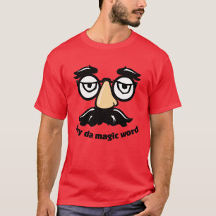 Ansikte med glasögon t shirt
