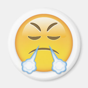 Ansikte med Look av triumfen Emoji Magnet