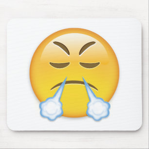 Ansikte med Look av triumfen Emoji Musmatta