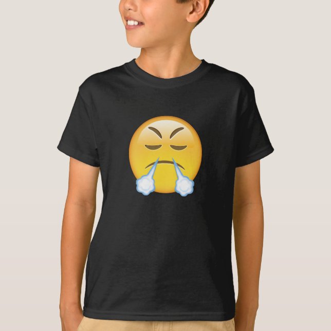 Ansikte med Look av triumfen Emoji Tee (Framsida)