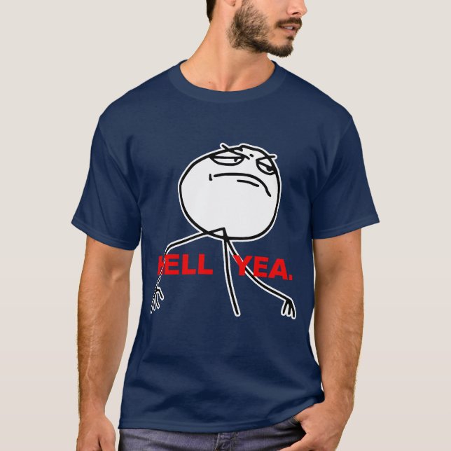 Ansikte Meme för helveteYeaursinne Tee Shirt (Framsida)