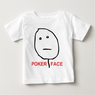Ansikte Meme för pokeransikteursinne Tee Shirt