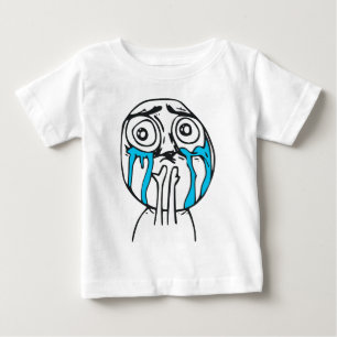 Ansikte Meme för ursinne för T-shirt
