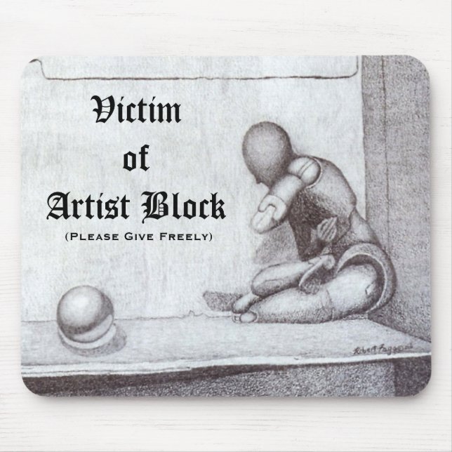 Ansikte Mousepad Musmatta (Framsidan)