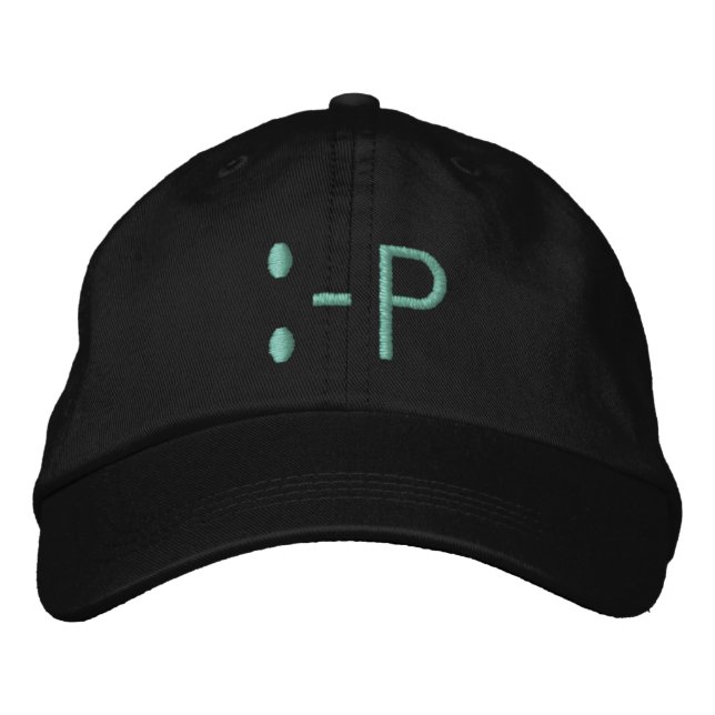 ANSIKTE, NAUGHTY cap Broderad Keps (Framsida)