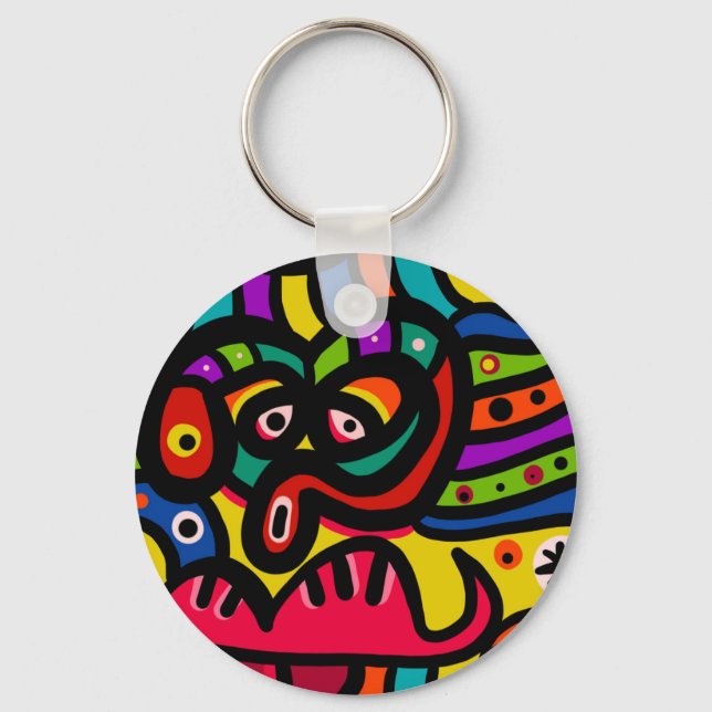 Ansikte Nyckelring (Framsida)