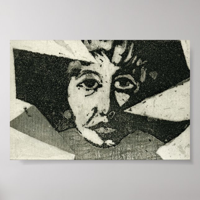 Ansikte och Figurer Mini-Poster Poster (Framsidan)