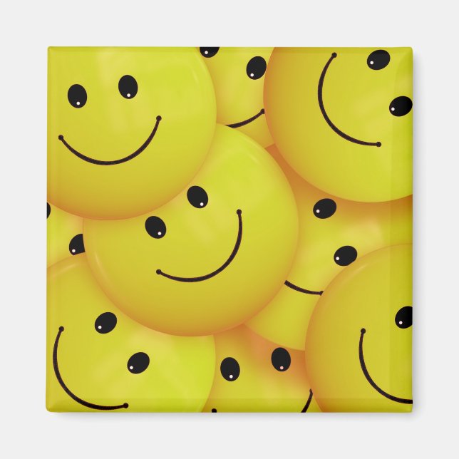 Ansikte överallt magnet (Framsidan)