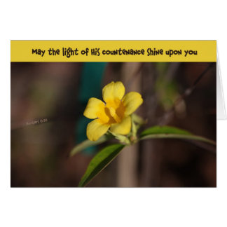 Ansikte på Carolina Hälsningskort