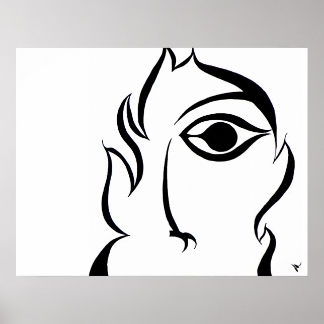 Ansikte Poster (Framsidan)