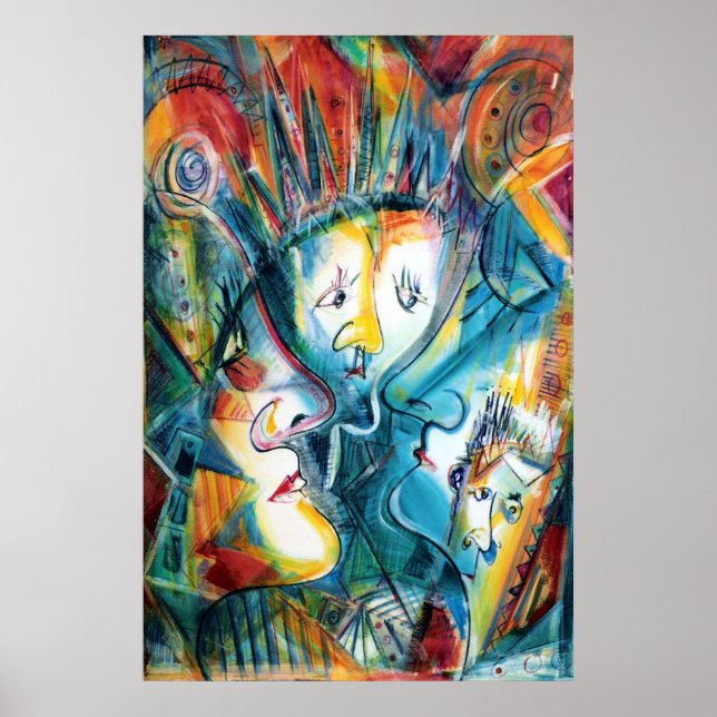 Ansikte Poster (Framsidan)