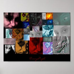 Ansikte Poster