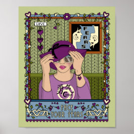 Ansikte Poster dina farhågor_A_8x10